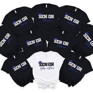 Senior Family Shirt, Custom Senior 2025 Shirt, Personalized Graduation Shirt, Class of 2025 Family Graduation Shirt, Custom Graduation Shirt