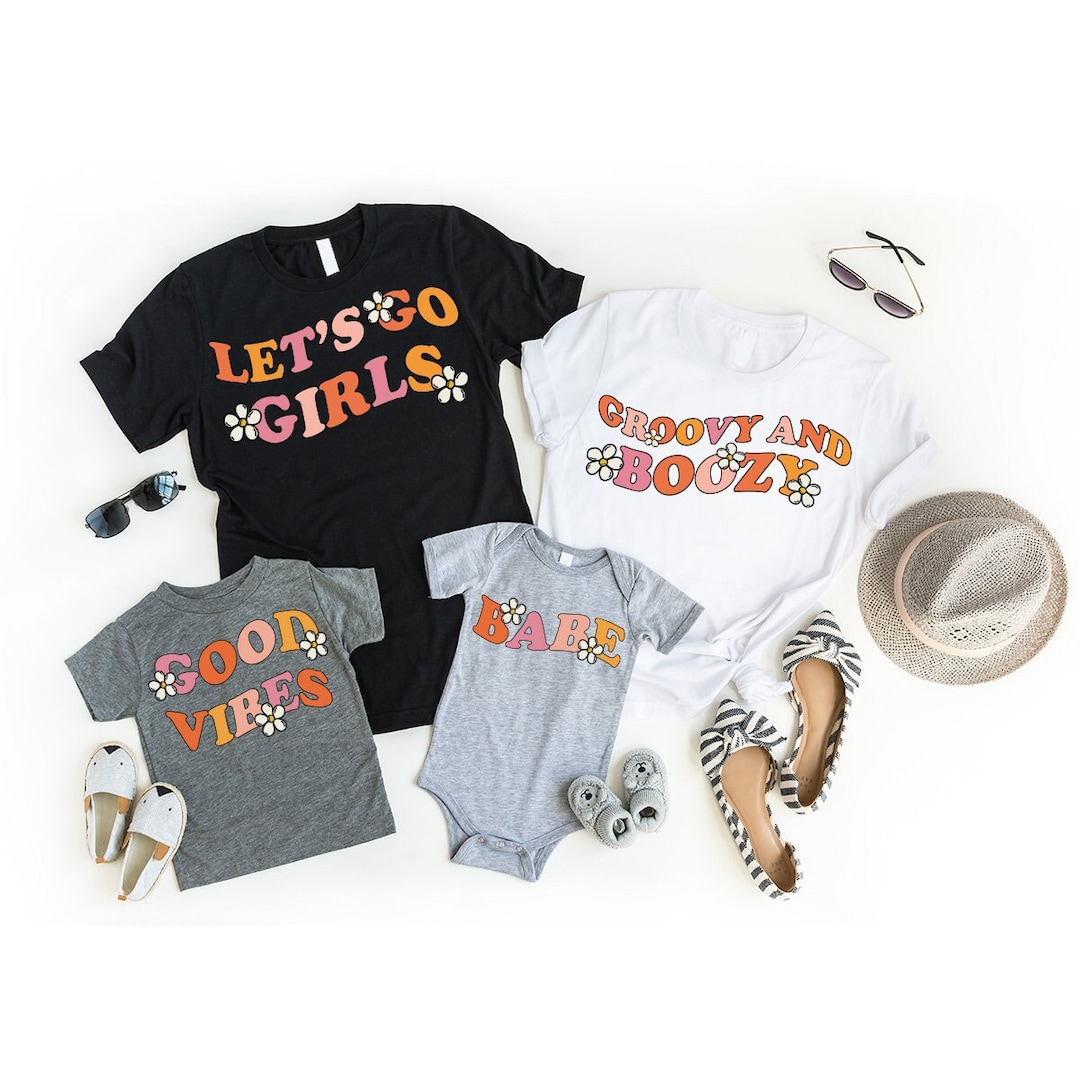 Cute Girl Shirts, Cute Girls Party Tshirts, Flower Shirts for Girls