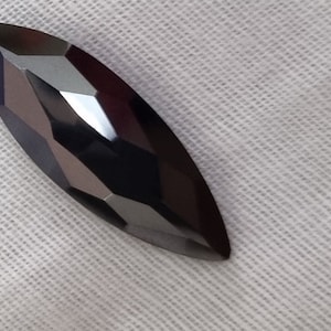 5 Ct Black moissanite Marquise Cut/faceted diamond/VVS Clarity /Ideal for diamond ring ,& other diamond jewelry
