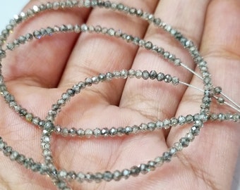 2.50 to 3.50  MM Moissanite Faceted Beads |AAA- Cut | Mix Color |Used For Women Fashion Jewelry & Mangal sutra.