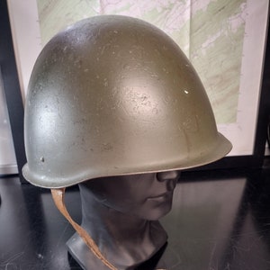 Military Issued Steel Helmet (Size Unknown) Helmet 13