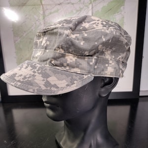 US Army Digital Camo Patrol Cap (Size: Unknown) | FREE US Shipping!