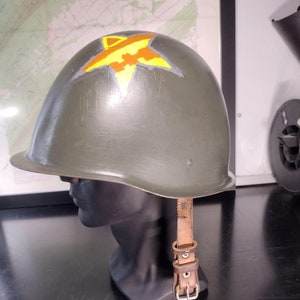 Military Steel Helmet (Size: Unknown) | FREE US Shipping!
