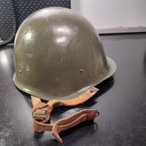 Military Steel Helmet (Size Unknown) (Helmet 4)