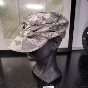 US Army Digital Camo Patrol Cap Ripstop (Size: 7 3/8) | FREE US Shipping!