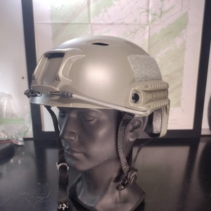 Airsoft Tactical Bump Helmet with Rails & NVG Mount (Size: Sm/Med With Adjustable Liner) | FREE US Shipping!