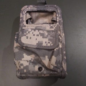 2x Army Camo Pouch/Case For Radios, Phones, etc. | Brand New! | FREE US SHIPPING! | Brand New Military radio electronics gps phone pouches