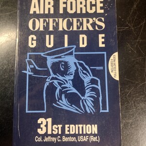 Usaf Executive Officer Guide.pdf Air Force Officers Guide 31st Edition - Etsy
