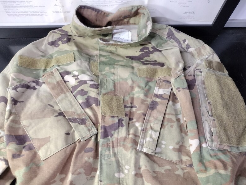 US Army Multicam Insect Repelling Combat Jacket size:medium-regular ...