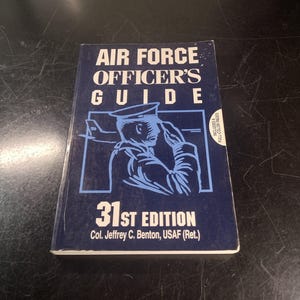 Usaf Executive Officer Guide.pdf Air Force Officers Guide 31st Edition - Etsy
