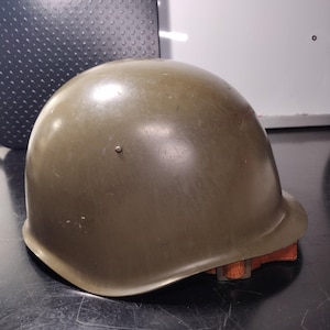 Military Steel Helmet (Size Unknown Bulgarian?)