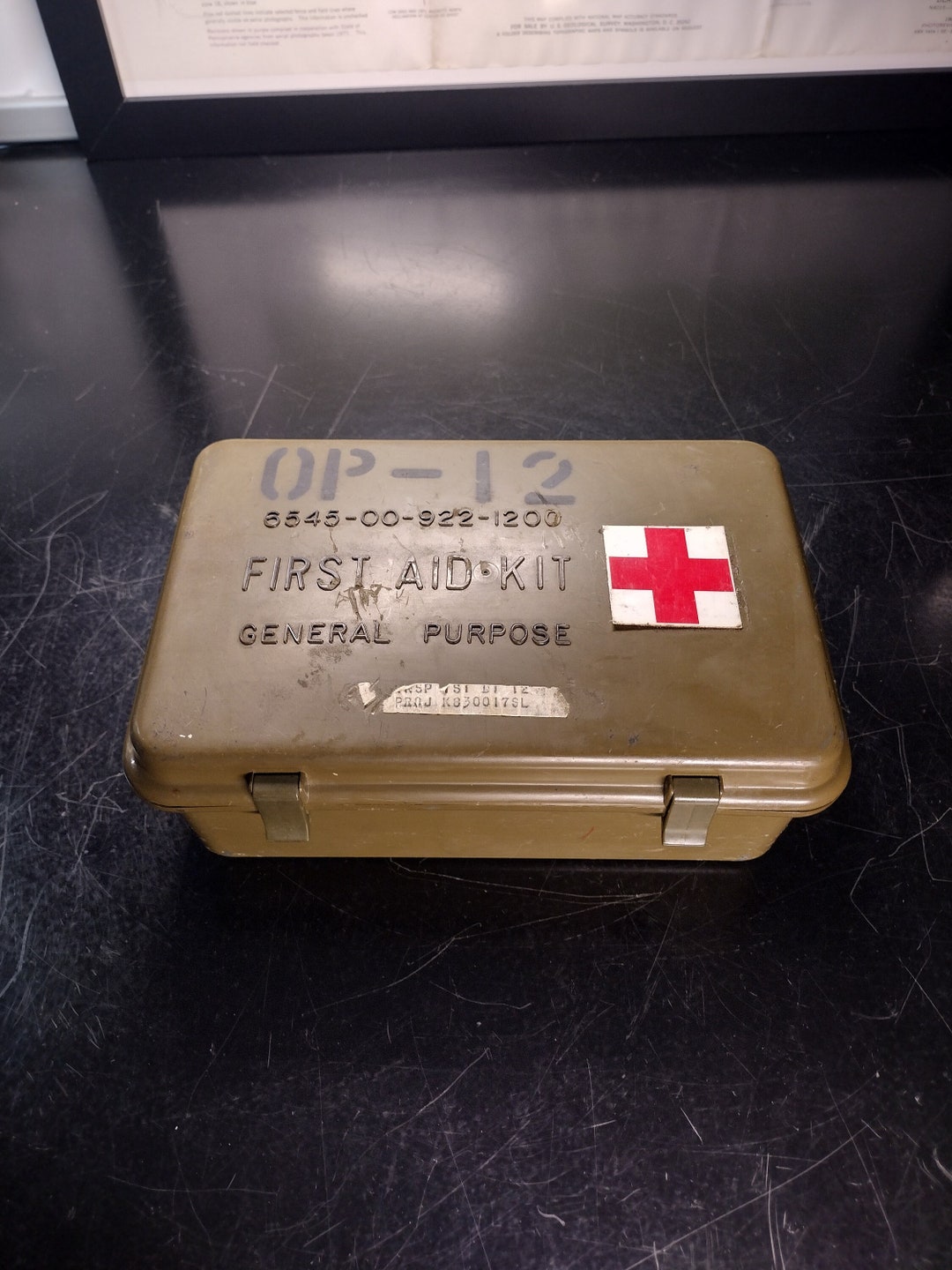 US Army General Purpose First Aid Kit With Contents FREE US Shipping - Etsy