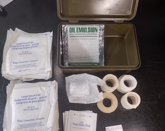 US Army General Purpose First Aid Kit With Contents! | FREE US Shipping! (Medkit 02)
