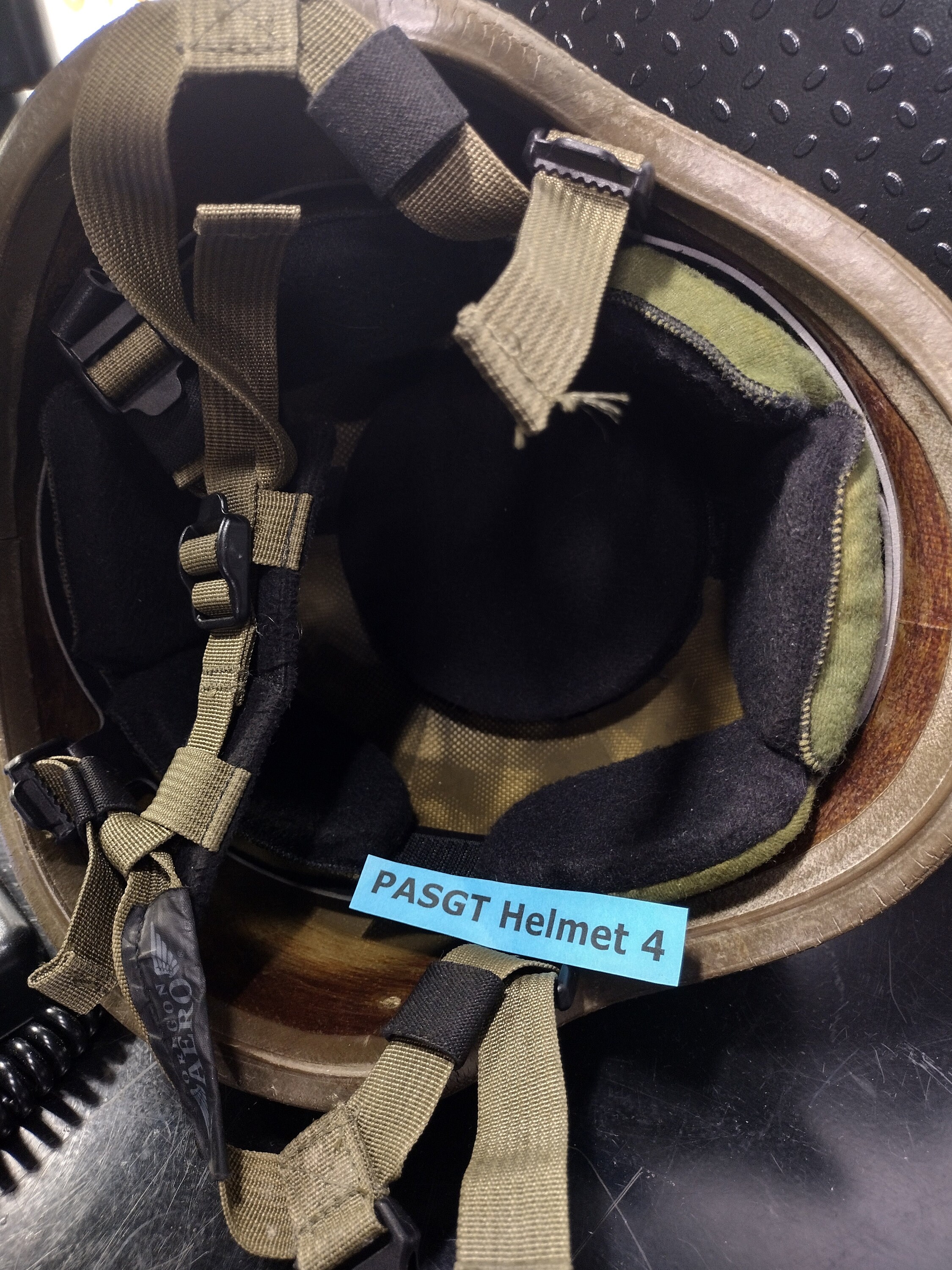 US Army Issue Helmet W/ Upgraded Padding & Harness Suspension Etsy