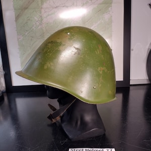 Military Steel Helmet (Size: Unknown) | FREE US Shipping! Helmet 27