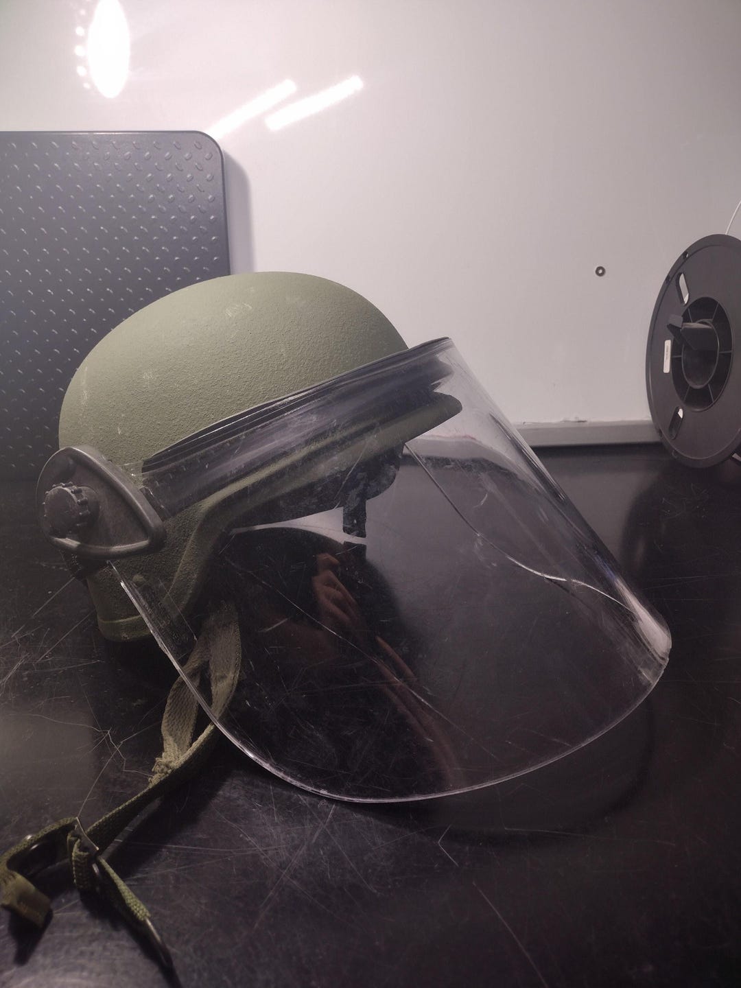 Combat Helmet Riot Visor for PASGT and More paulson DK5-X FREE SHIPPING ...