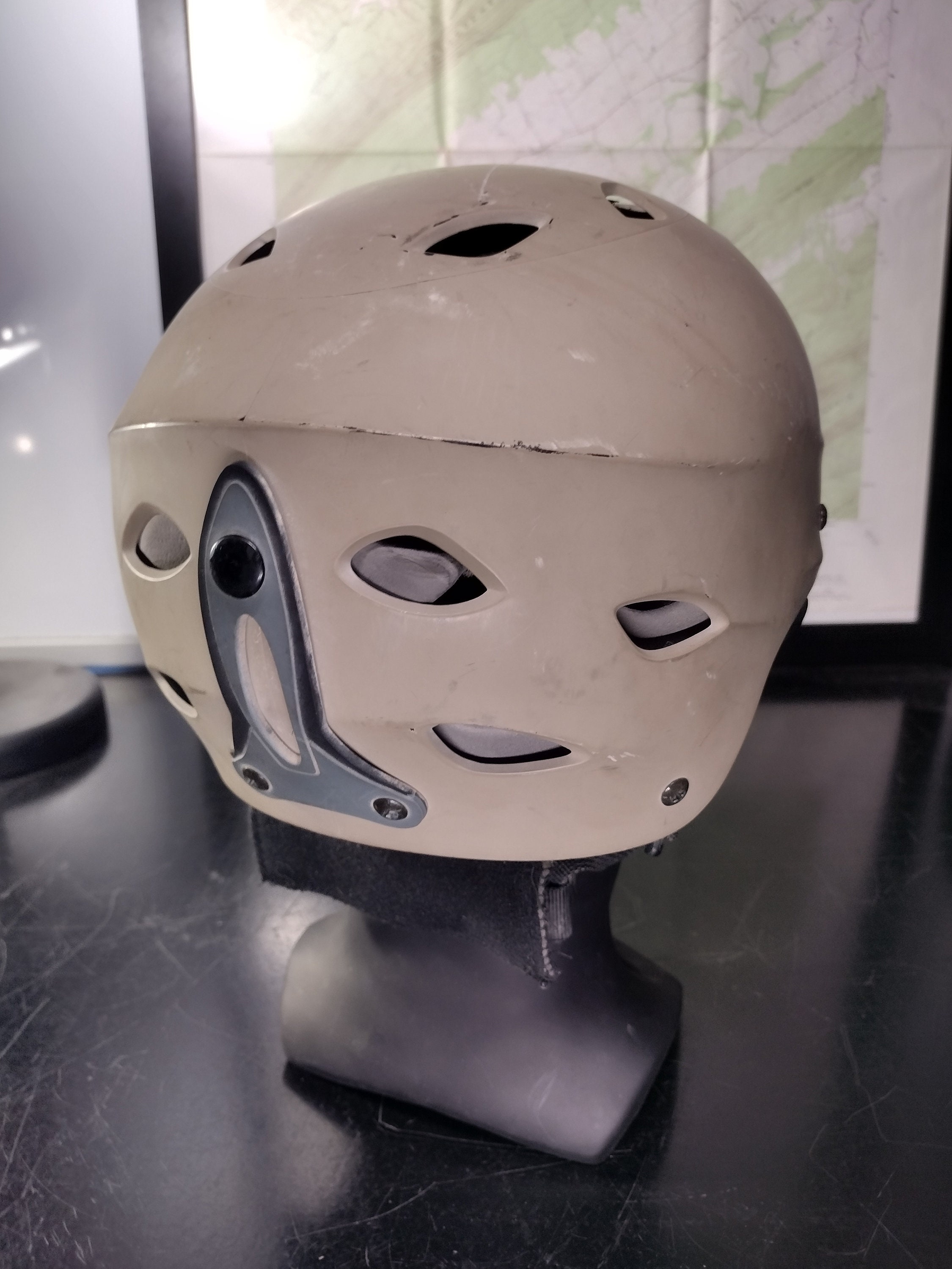 Tan Bump/skateboard Helmet size S/M Used FREE US Etsy