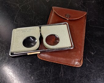 Military Issue Map Reading Glasses With Leather Case | FREE US Shipping!