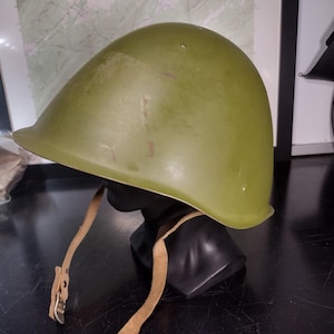 Military Issued Steel Helmet (Size Unknown But Adjustable) | FREE US Shipping! Steel Helmet 15