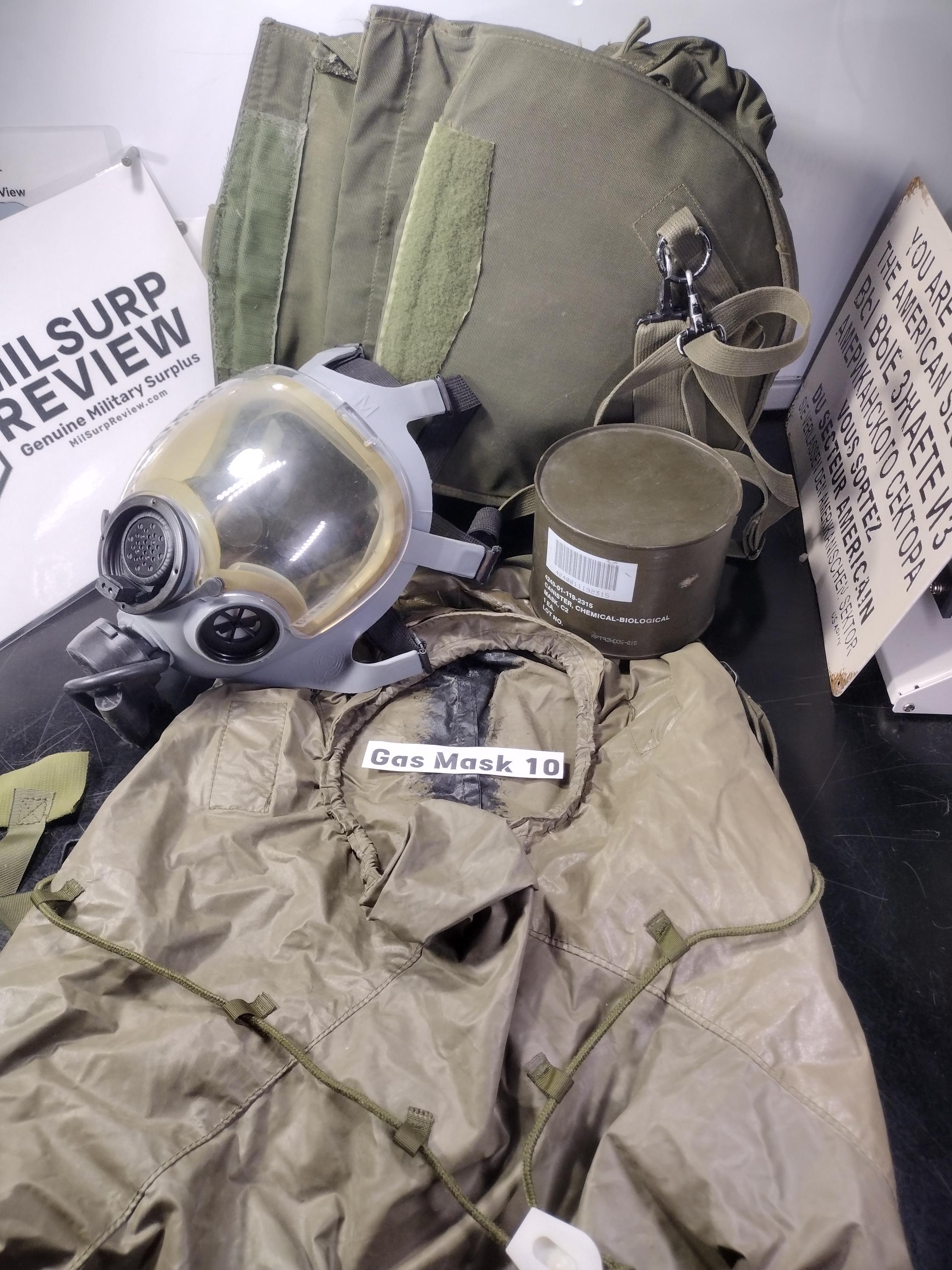 MSA Millennium Mサイズ ガスマスク ブラック フィルター付き US Military Surplus MSA Millenium Gas Mask Medium w/ Filter