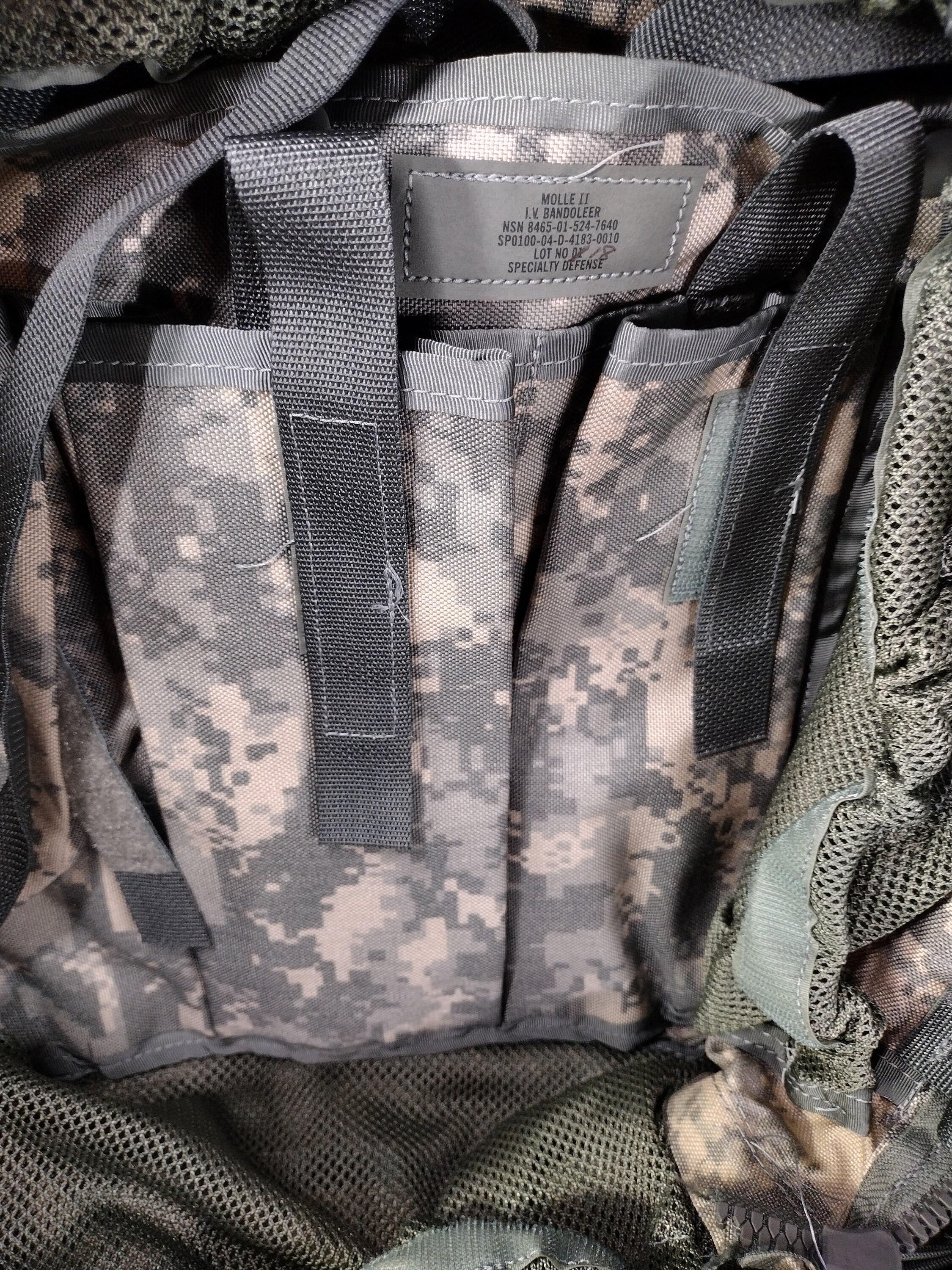 US Army Medic Bag With 8 Pouches MOLLE II | Free Us Shipping