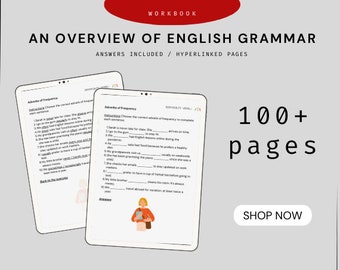 An Overview of English Grammar (Workbook with Answers)