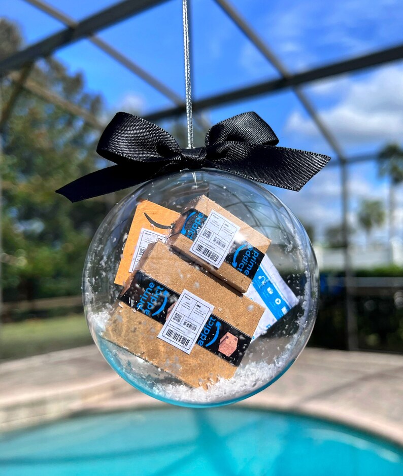 Amazon Ornament Mini Shipping Boxes Packages Ornament Funny Etsy