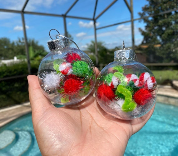 Glitter Picks & Sprays for the Christmas Tree  DIY Whimsical Dr Seuss  Christmas Decor 