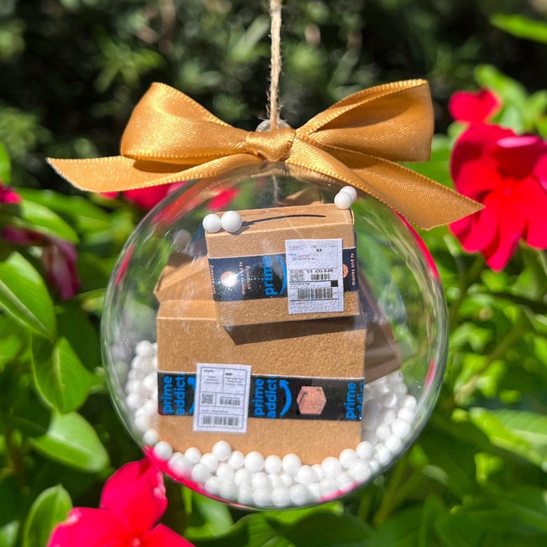 Amazon Ornament Amazon Mini Boxes Packages Ornament Online Etsy