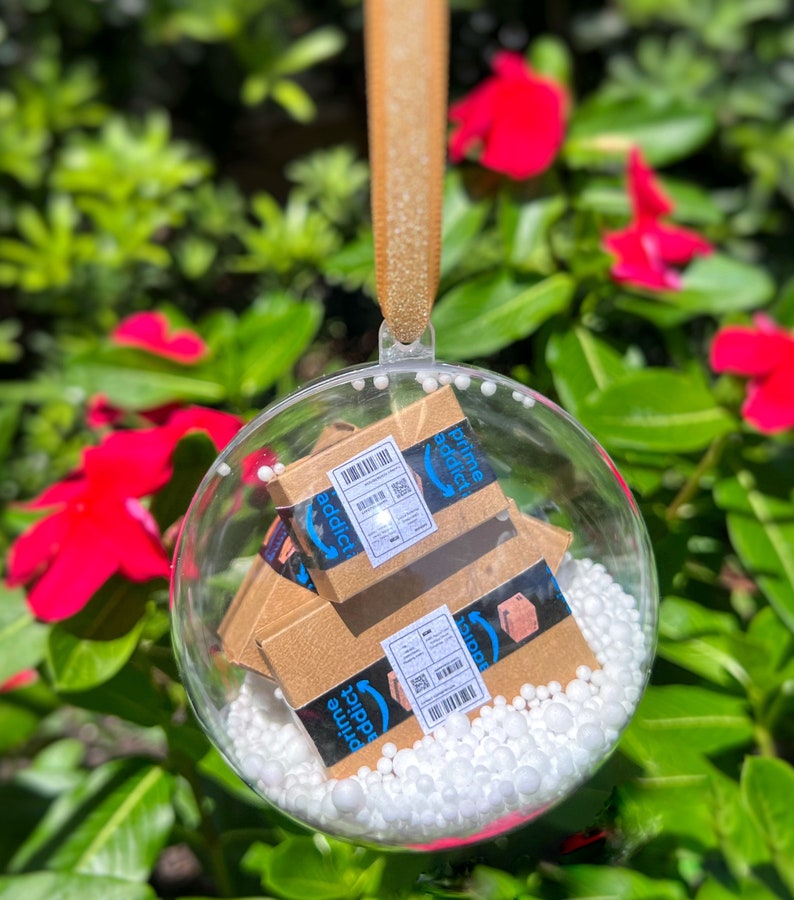 Amazon Ornament Amazon Mini Boxes Packages Ornament Online Etsy