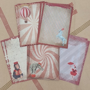 Briefpapier "Circus Magnifabulous" | Schrijfpapier set circus