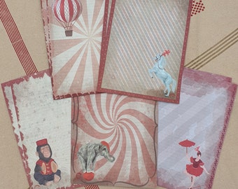 Stationery set ' Circus Magnifabulous ' | circus themed letter set