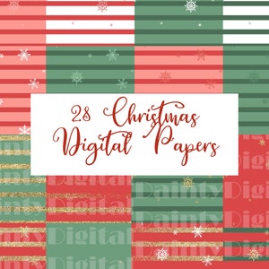 デジタル クリスマス、ホリデー スクラップブック ペーパー、印刷可能なスクラップブック、デジタル文具、プランナー ステッカーの背景。