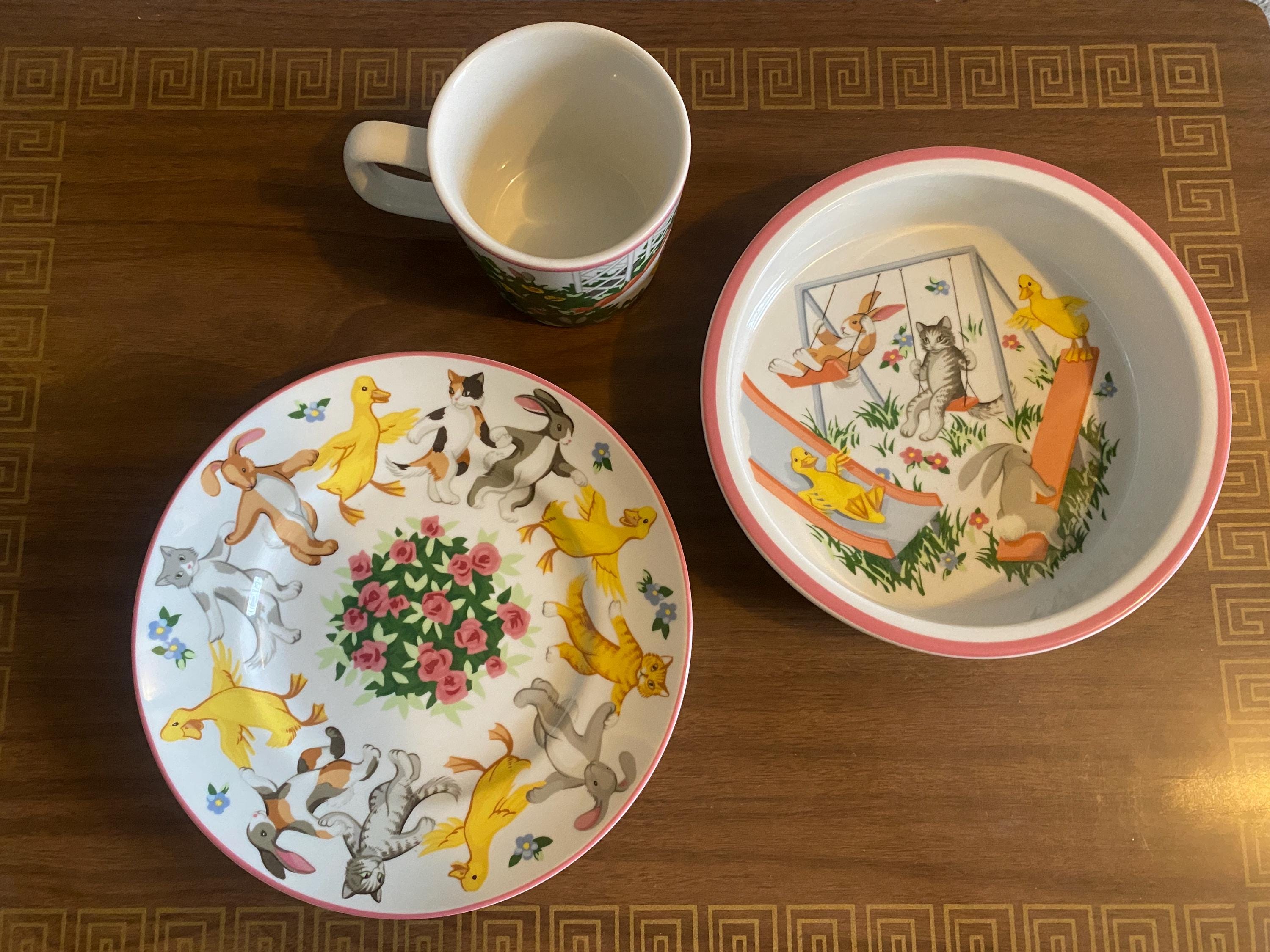 Tiffany & Company Playground Three Piece Children's Set, 1992