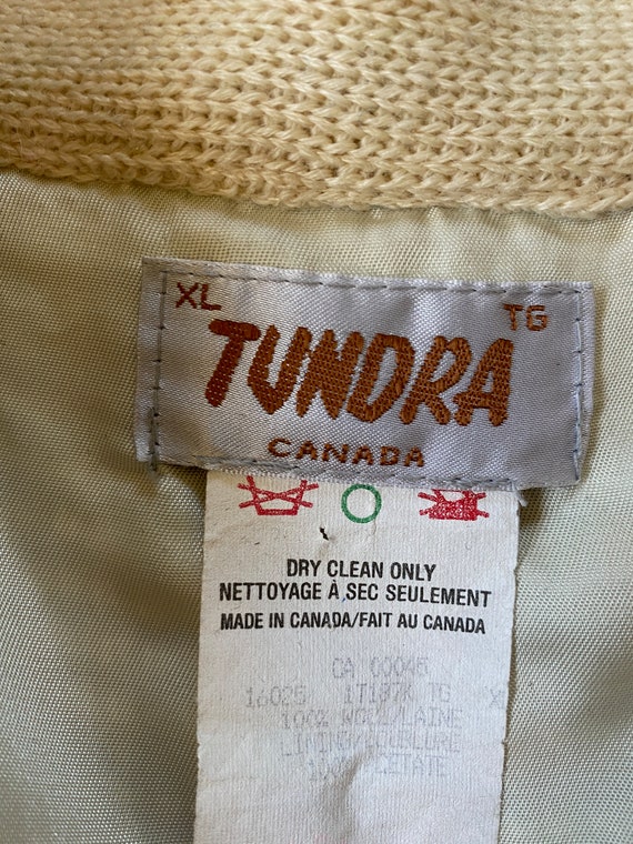1970's Vintage Tundra Button Down Sweater, Vintag… - image 10