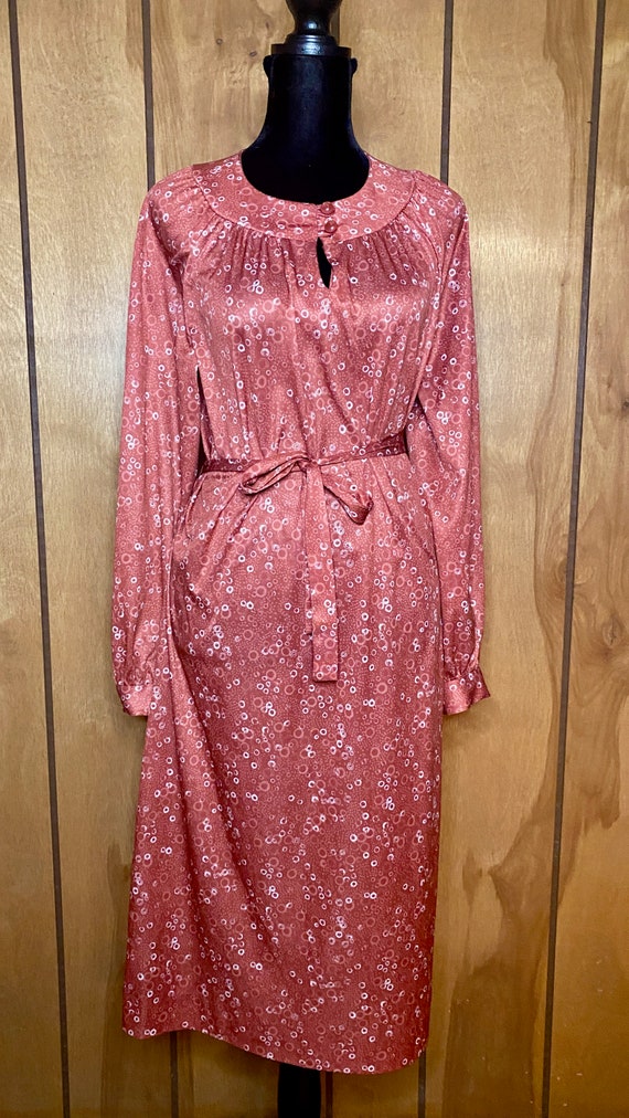 Vintage Helen Hensley Dress, Vintage Women's Long 