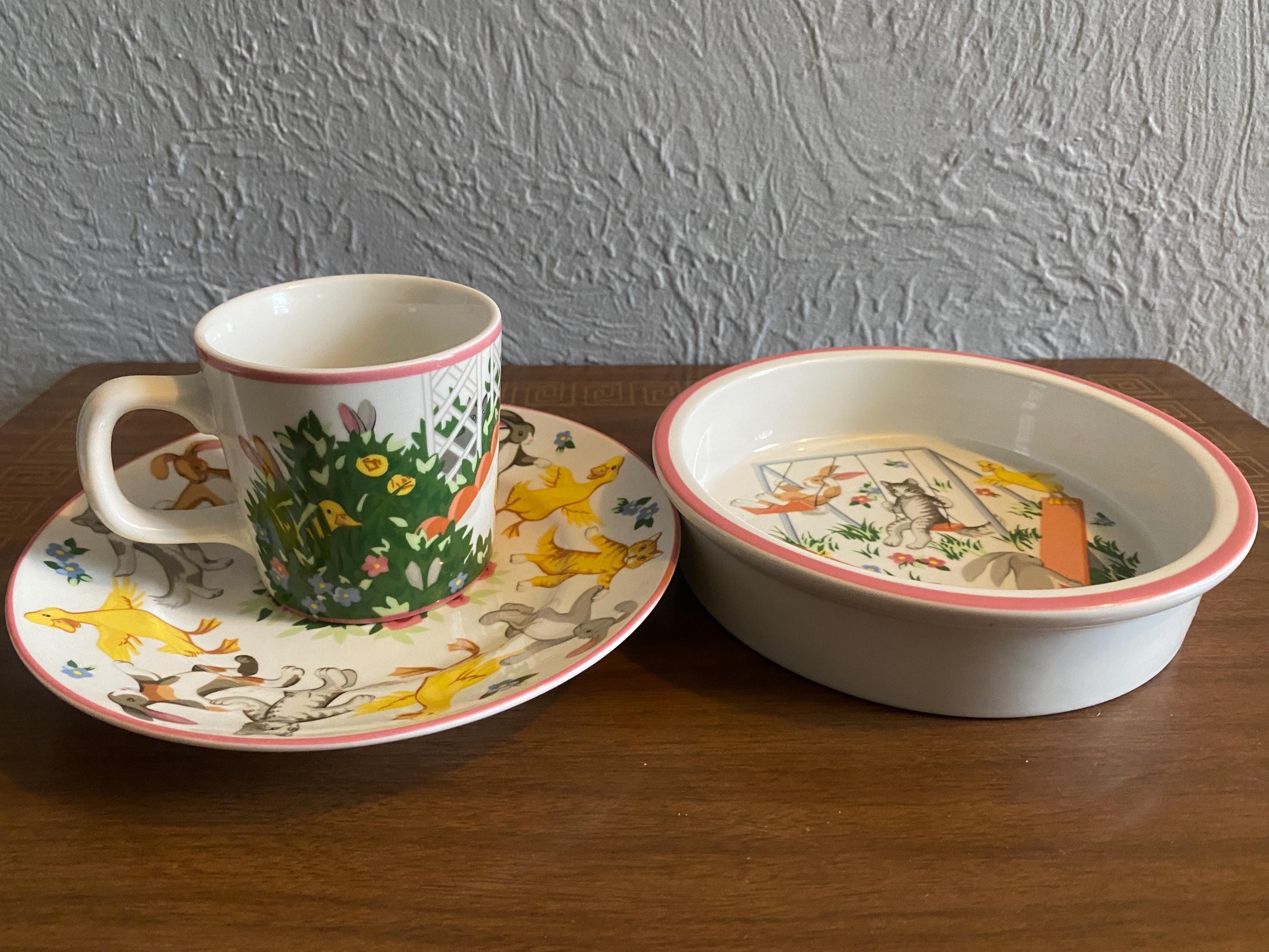 Tiffany & Company Playground Three Piece Children's Set, 1992