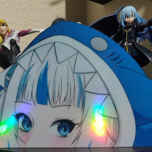 hololive : Gawr Gura Peeker (Vinyl Holo/Water Proof)