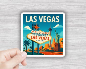Las Vegas Magnet, Nevada Souvenir, Sin City Geschenk