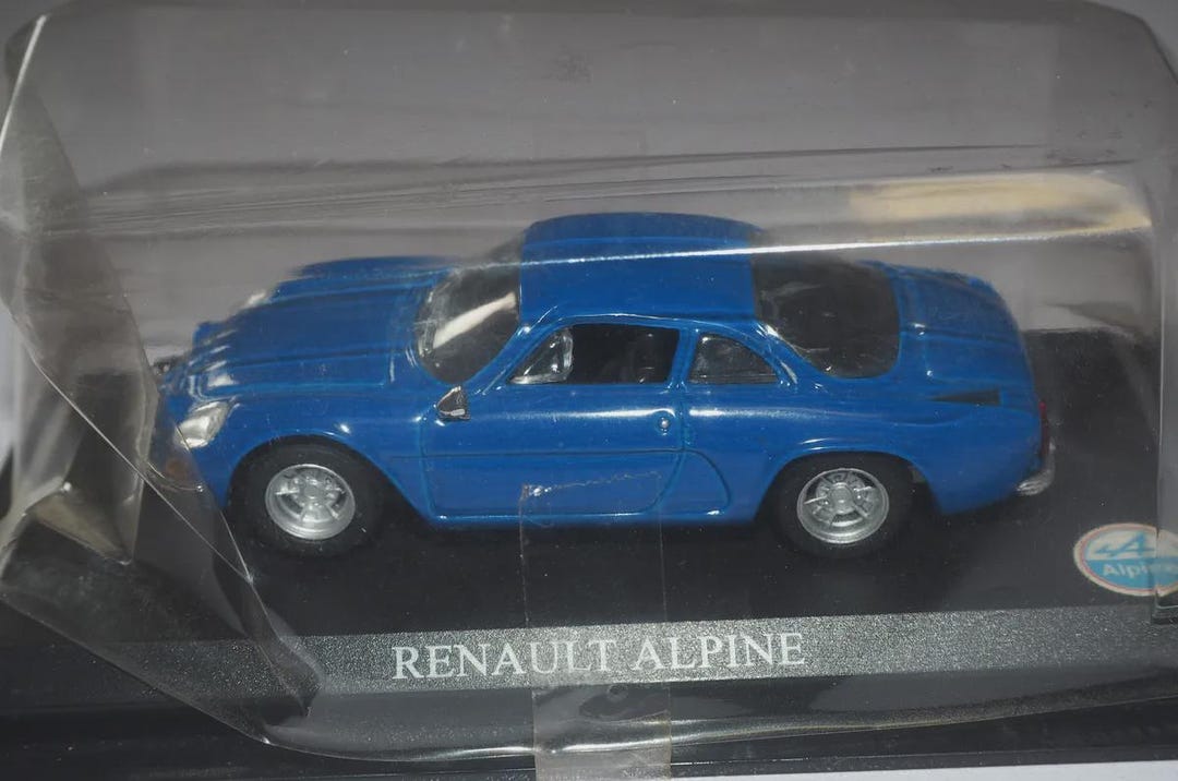 Renault Alpine A110 | Maqueta Del Prado 1:43 | Coche de rally azul ...