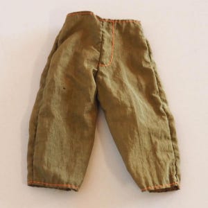 Ken Puppen Kleidung, Vintage Barbie Outfit, Blaues Poloshirt & beige Hose, Mattel Puppenzubehör, Sammlerstück, 90er Jahre Style