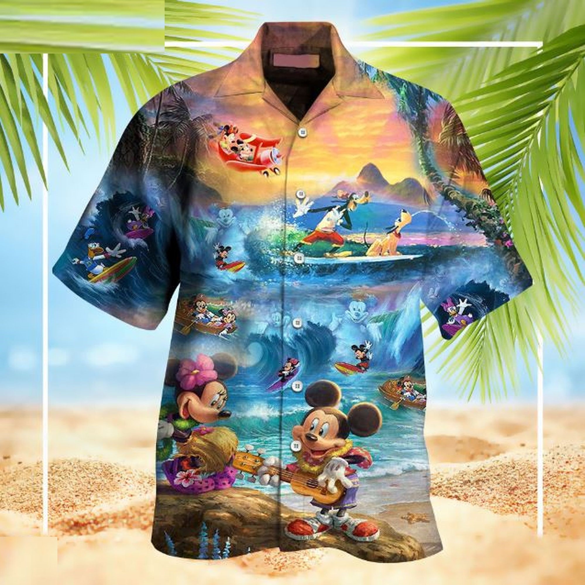 Disney Mickey Mouse Reise Familie Hawaiian Shirt Disney Mickey Mouse Reise Familie Hawaiian Shirt