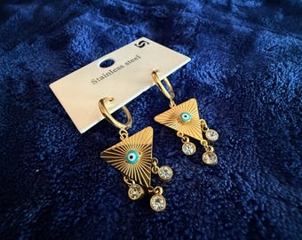 EVIL EYE EARRINGS