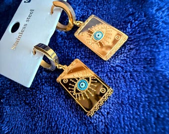EVIL EYE EARRINGS