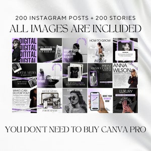 digital marketing agencyinstagram canva template