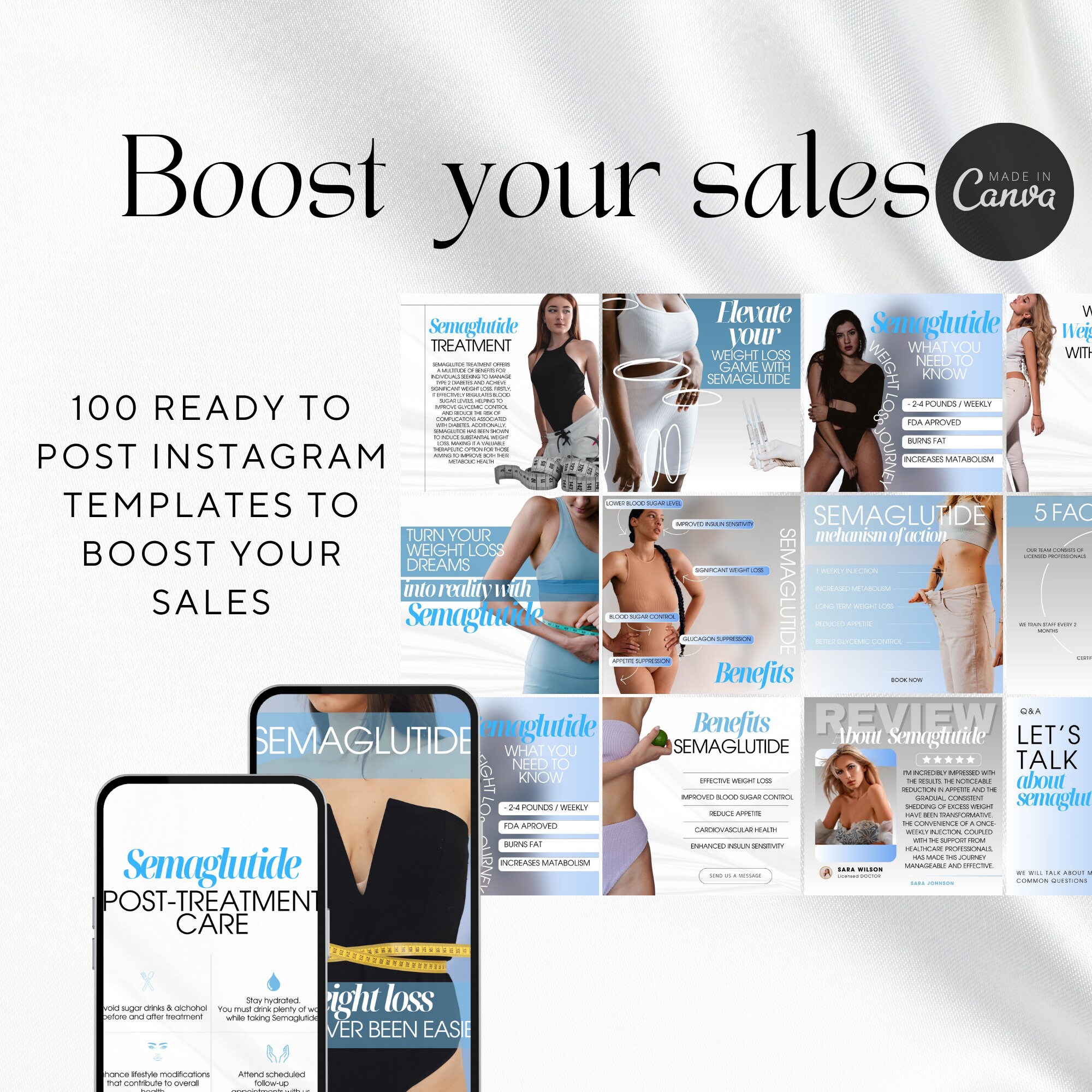 semaglutide instagram Semaglutide Weight Loss Instagram Template, Semaglutide Canva Posts, Weight  Loss Instagram Posts, Weight Loss Template, Weight Loss Clinic