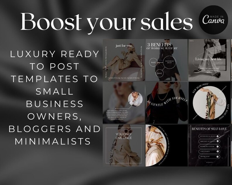 100 Luxury Instagram Templates, Luxury Social Media Templates ...