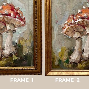 Fly Agaric Original Oil Painting — DIYASANAT Still Life & Nature Collection image 3