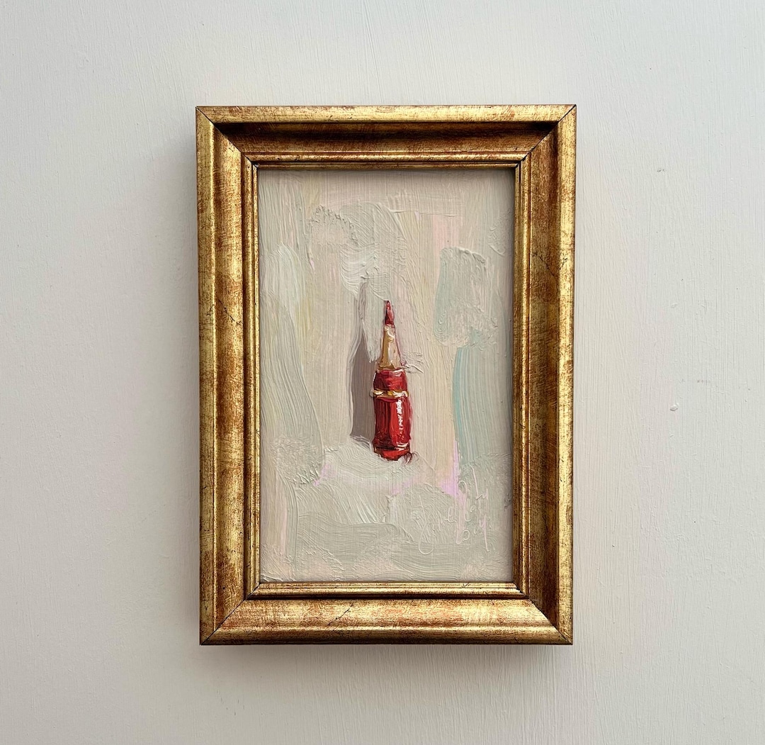Impasto Oil Painting Still Life: Semi Abstract Fine Art (4x6 by ...