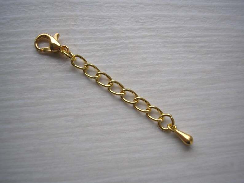 Simple Extension Chain to Extend a Necklace Bracelet or Anklet, Jewelry